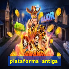 plataforma antiga de jogos